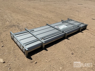 (100) Piece Lot of 10' Long Corrugated Steel Panels