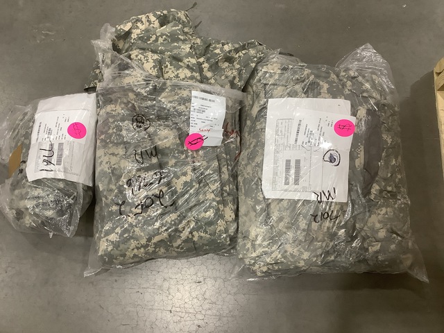 (18) Wet Weather Jackets, (61) Pairs of Cold Weather Trousers & Assorted Items