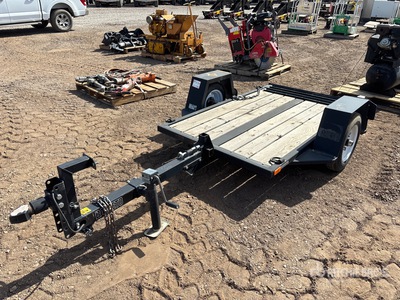 2018 Barreto 7 ft S/A Trencher Trailer