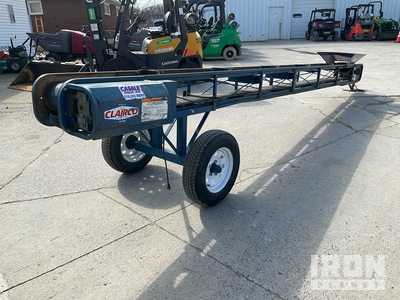 2020 Clairco CONV-20 10 in x 19.5 ft Portable Conveyor