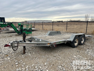 2018 Felling FT-14IT-I-G 20 ft T/A Tilt Deck Trailer