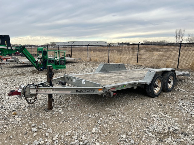 2018 Felling FT-14IT-I-G 20 ft T/A Tilt Deck Trailer