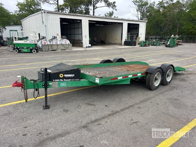 2016 Pratt EX-1980 19 ft T/A Remorque à Chargement au Sol