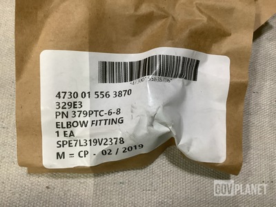 (204) Parker-Hannifin 379PTC-6-8 Elbow Fittings
