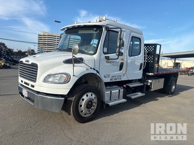 2018 Freightliner Business Class M2 4x2 Crew Cab Rollback Truck