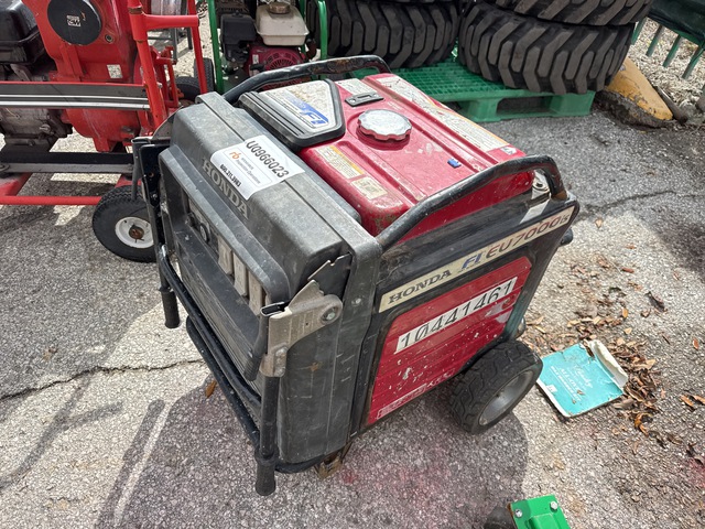 2021 Honda EU7000IAG Portable Generator Set (Inoperable)