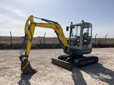 2014 Wacker Neuson EZ38 Mini Excavator