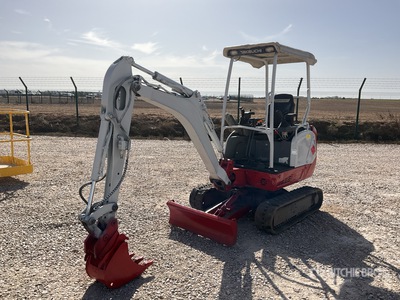 2017 Takeuchi TB216 Mini Excavator