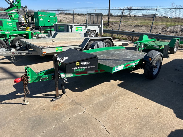 2016 Pratt EZ-1065 10 ft S/A Ground Load Trailer