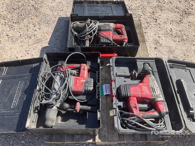 Quantity of (3) 2022 Milwaukee K750-S Electric Tools