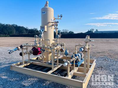 Skid Mounted Vertical LACT Separator