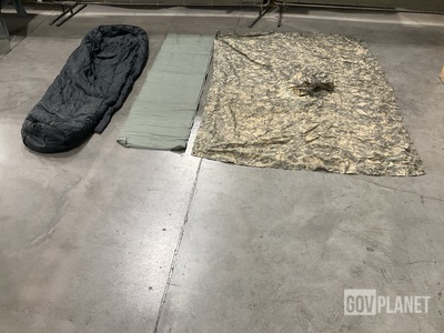 (29) Wet Weather Ponchos, (10) Self-Inflating Sleeping Mats & Assorted Items