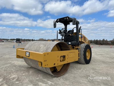 2017 Cat CS54B Smooth Drum Compactor
