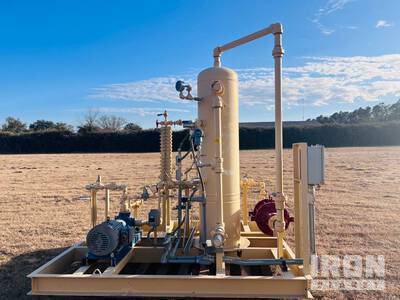 Skid Mounted Vertical LACT Separator