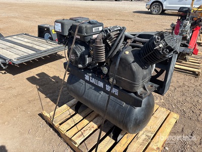 Skid-Mounted 30 gal Air Compressor