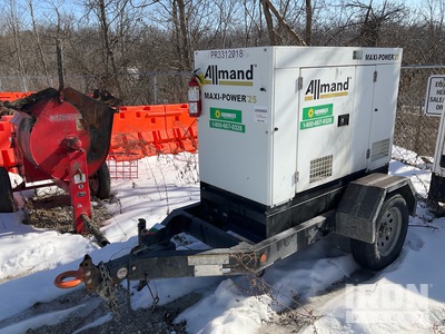 2017 Allmand MP25-8E1 20 kW Mobile Maxi-Power 25 مولد