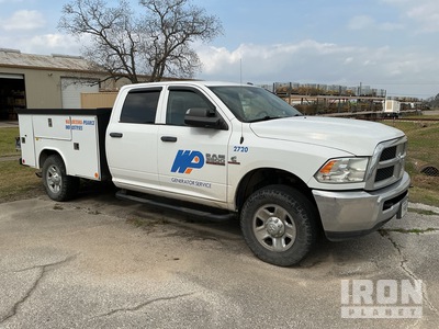 2018 Ram 3500 4x4 Crew Cab Ciężarówka użytkowa (Inoperable)