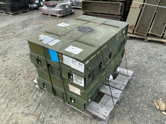 (2) Garrett Container Systems 87012A5000-3 Shipping & Storage Containers