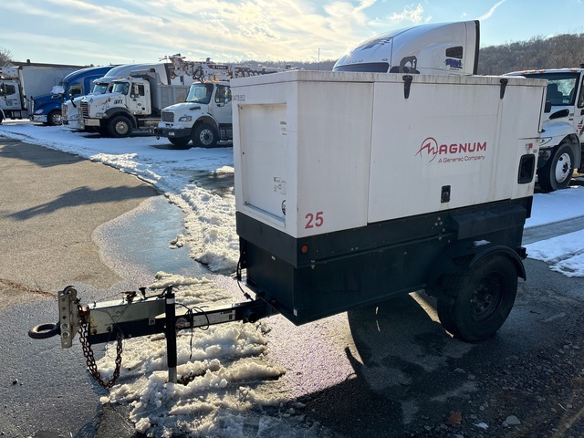 2015 Magnum MMG25IF4 23 kW Mobile Generator Set