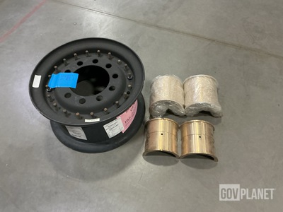 (4) Rolls-Royce W361/23-37 Sleeve Bearings & (1) Titan 05-10058-00060 Wheel