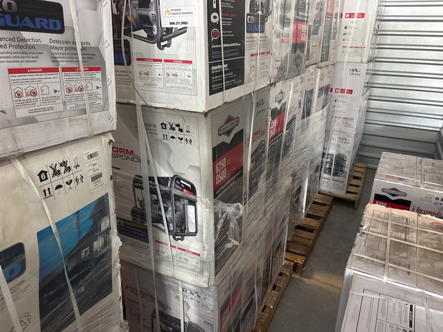 Quantity of (6) Briggs & Stratton Storm Responder 6.25 kW Generator Set (Unused)