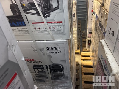 Quantity of (6) Briggs & Stratton Storm Responder 6.25 kW Generator set (Unused)