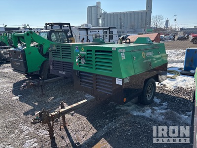 2016 Sullivan D185PDZSB 185 cfm Mobile ضاغط هوائي