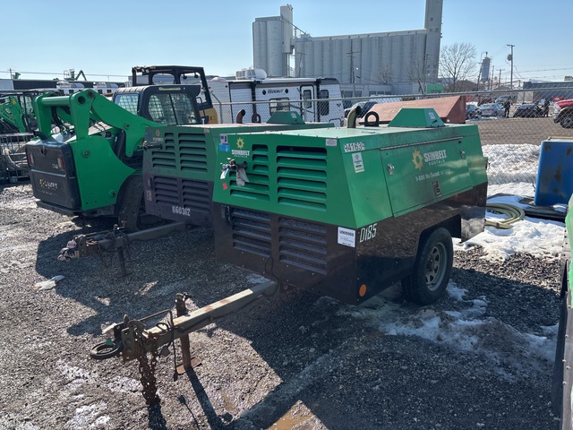 2016 Sullivan D185PDZSB 185 cfm Mobile Air Compressor