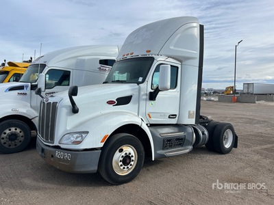 2018 Peterbilt 579 4x2 S/A Day Cab Truck Tractor (Inoperable)