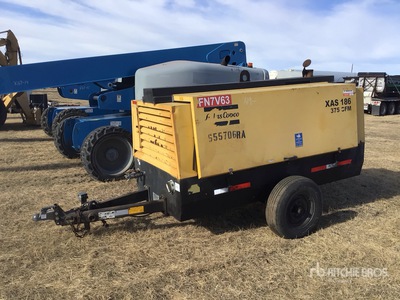 2006 Atlas Copco XAS186 375 cfm Mobile Compresseur à air