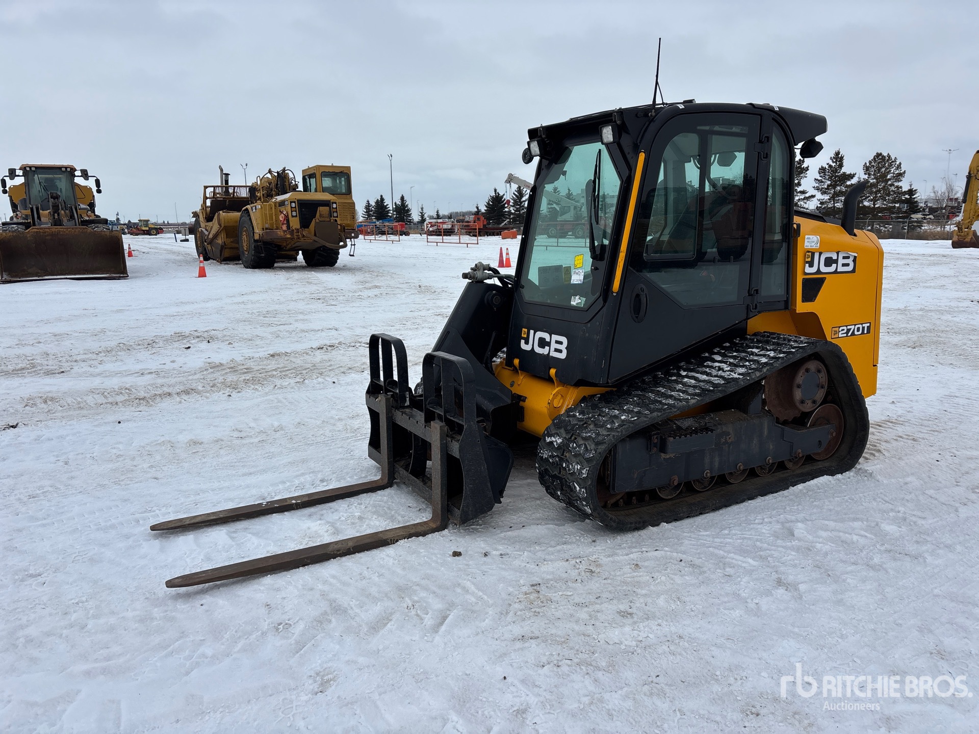 2022 JCB 270T Two-Speed Oruga cargadora compacta