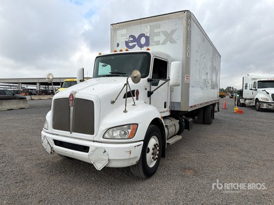 2014 Kenworth T370 4x2 Van Truck