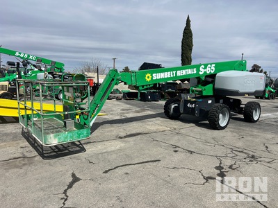 2015 Genie S-65 4WD Diesel Telescopic Boom Lift