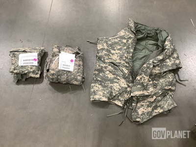 (35) Pairs of Cold Weather Trousers, (47) Cold Weather Parkas & Assorted Items