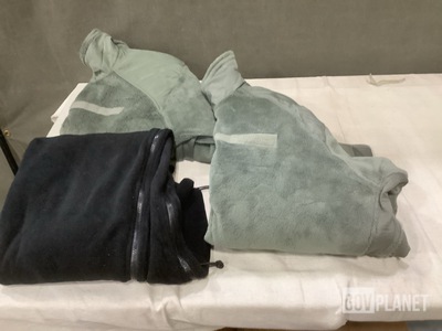 (15) Cold Weather Jackets, (5) Pairs of Cold Weather Overalls & Assorted Items