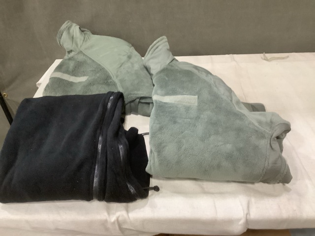 (15) Cold Weather Jackets, (5) Pairs of Cold Weather Overalls & Assorted Items