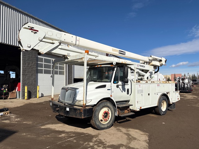 2011 Terex HI-Ranger 5TC-55 55 ft on 2012 International 4300 SBA DuraStar 4x2 Cable Placer Bucket Truck