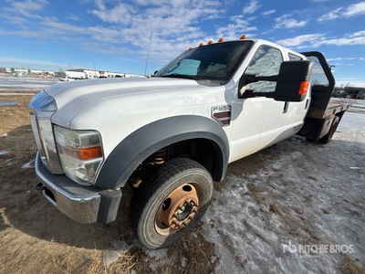 2009 Ford F-550 XLT Flatbed Truck (Inoperable)