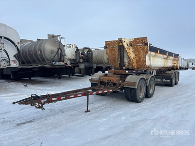 2015 Renn SL2500 24 ft Quad/A End Dump Trailer