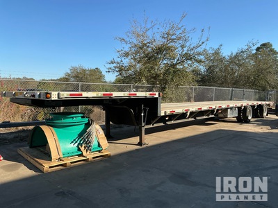 2018 Utility 53 ft T/A Flatbed Trailer