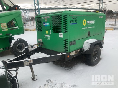 2018 Doosan P425/HP375WCU-T4F Mobile Air Compressor