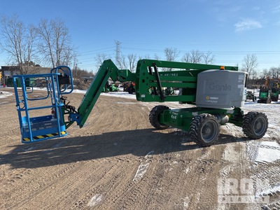 2016 Genie Z-45/25J 4WD Dual Fuel Articulating Boom Lift