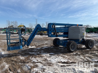 2017 Genie Z-45/25J 4WD Dual Fuel Articulating Boom Lift
