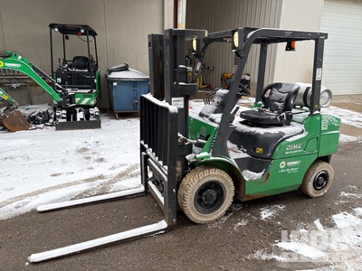 2016 Mitsubishi FG25N 4600 lb Pneumatic Tire Forklift