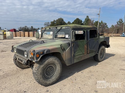 AM General M1097R1 HMMWV 4 Door Soft Top w/Truck Body