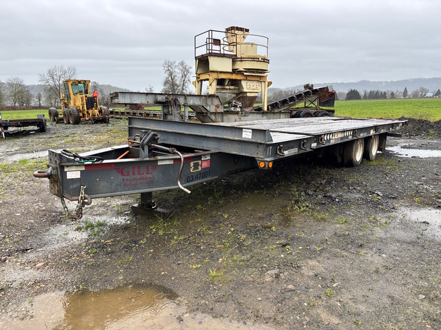 2006 Zieman 2347 28 ft T/A Tilt Deck Trailer