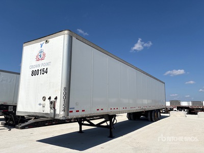 2018 Vanguard 53 ft x 102 in T/A Remorque fourgon