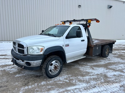 2010 Ram 4500 4x4 Flatbed Truck
