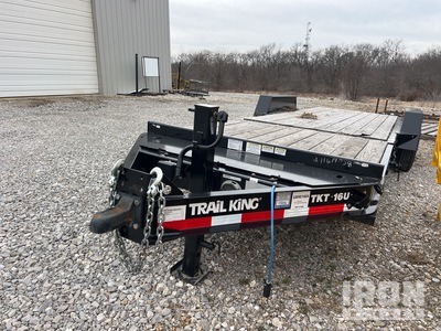 2022 Trail King TKT16U 20 ft T/A ロールバックトレーラー
