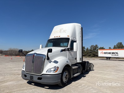 2017 Kenworth T-680 6x4 T/A Day Cab Truck Tractor